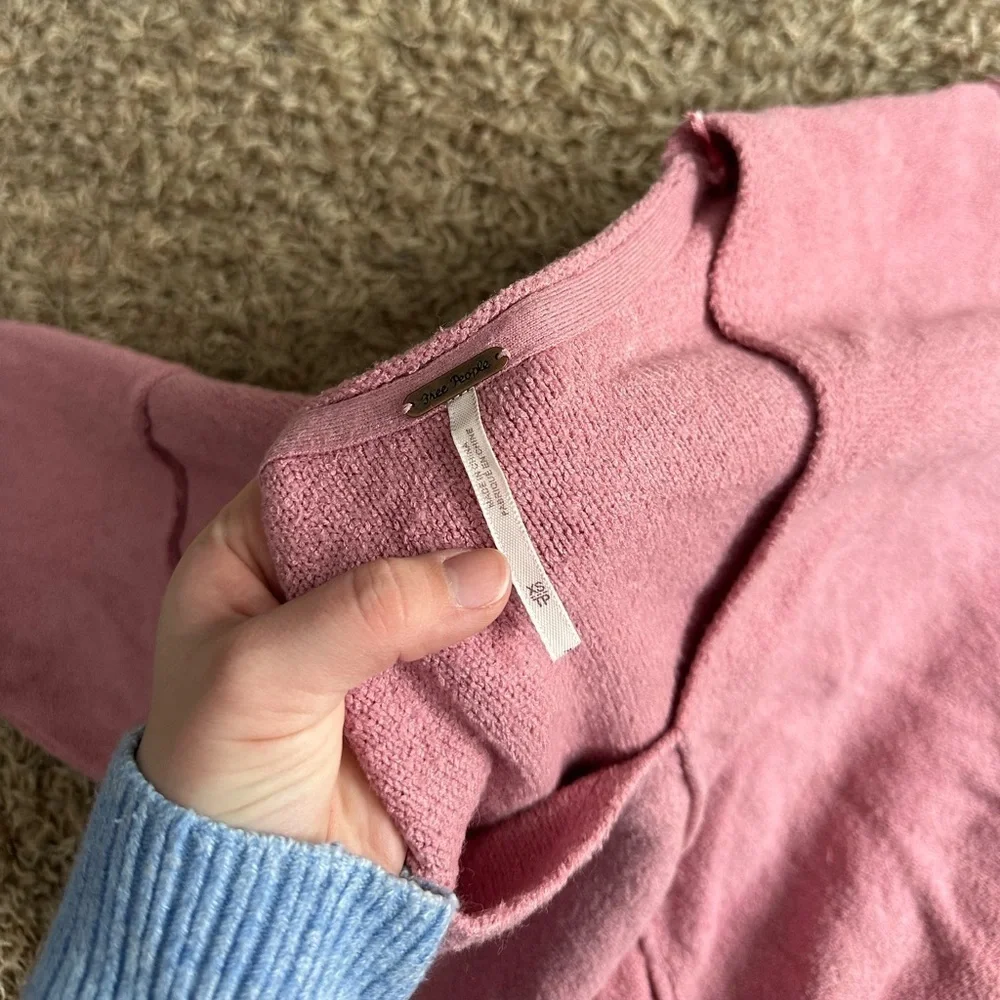 FREE PEOPLE Take Me Places Pullover In Pink